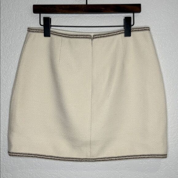NWT Veronica Beard OHEMIA SKIRT Ivory Size 10 Revolve - Picture 6 of 13